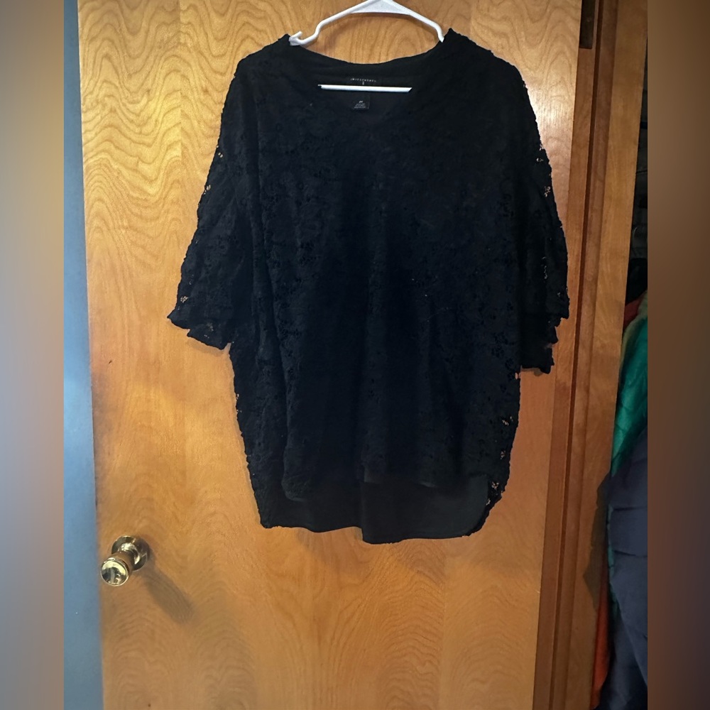 2XL lace blouse